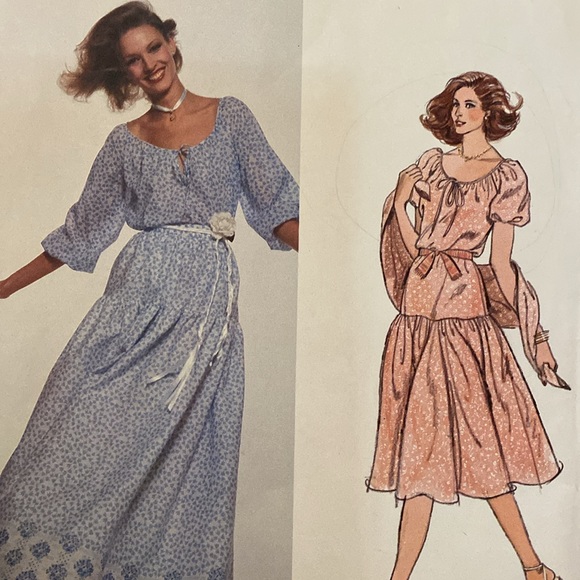 VTG Vogue Oscar De La Renta UNCUT Pattern - Picture 7 of 10